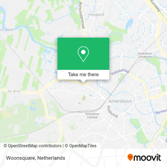 Woonsquare map