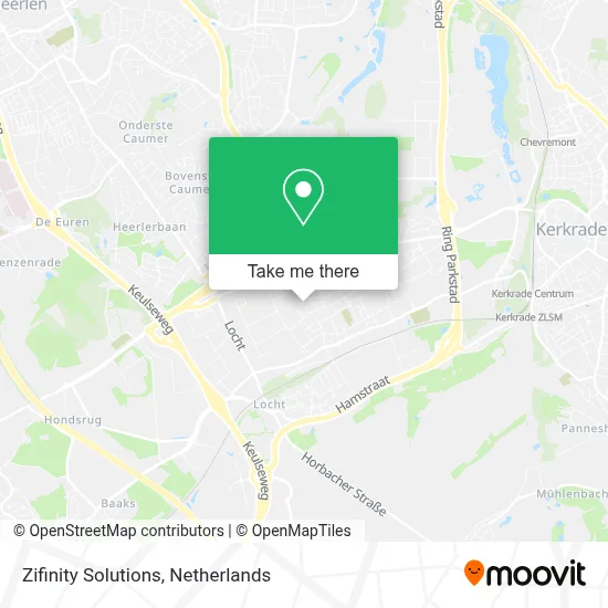 Zifinity Solutions Karte