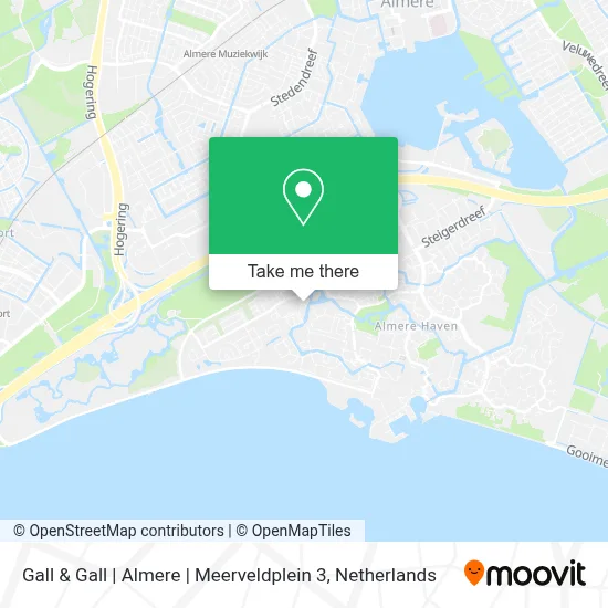Gall & Gall | Almere | Meerveldplein 3 map