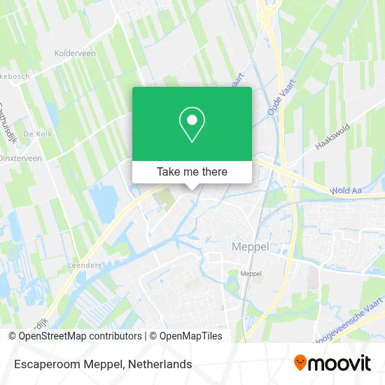 Escaperoom Meppel Karte