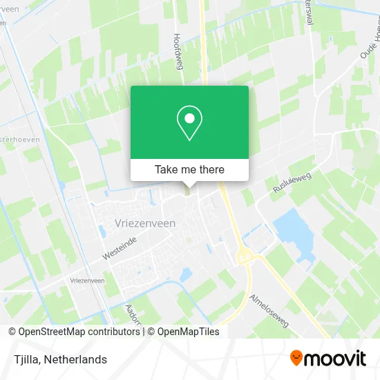 Tjilla map