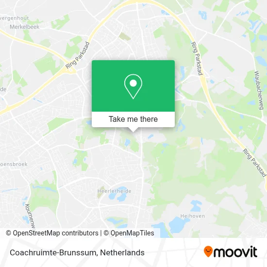 Coachruimte-Brunssum map