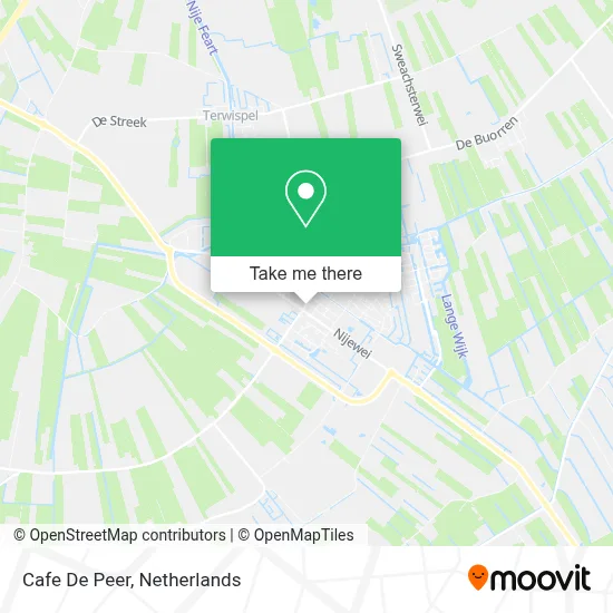 Cafe De Peer map