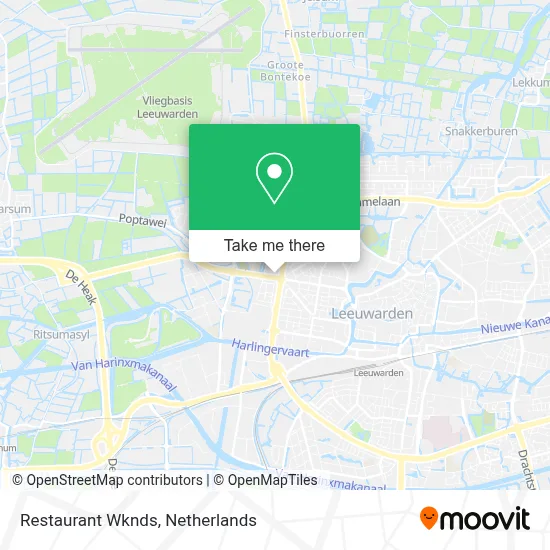 Restaurant Wknds map
