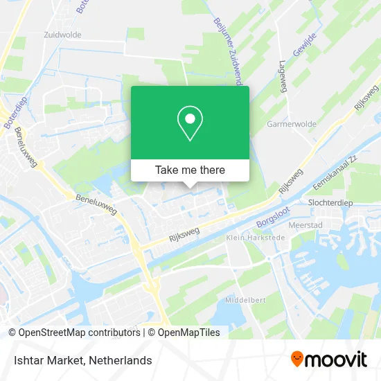 Ishtar Market map
