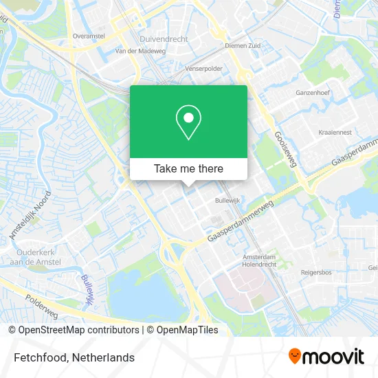 Fetchfood map