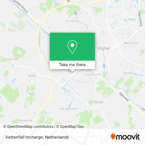 Vattenfall Incharge map