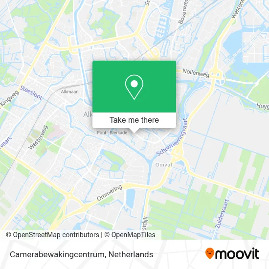 Camerabewakingcentrum map