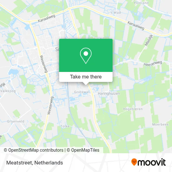 Meatstreet map