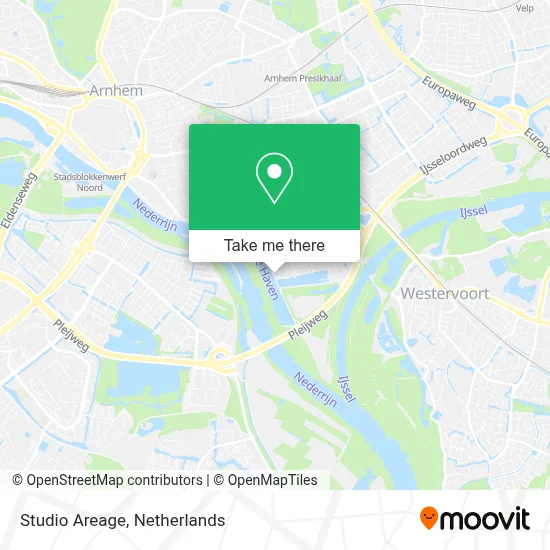 Studio Areage map