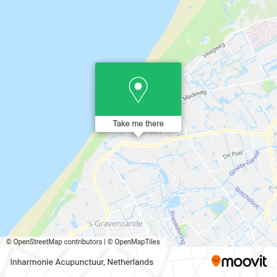 Inharmonie Acupunctuur map
