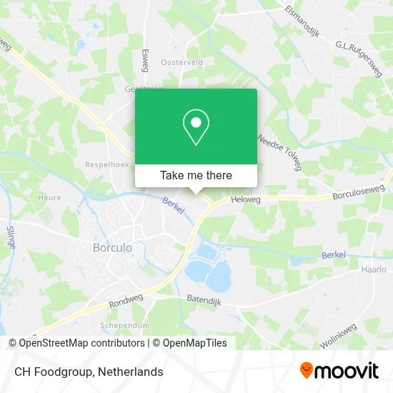 CH Foodgroup map