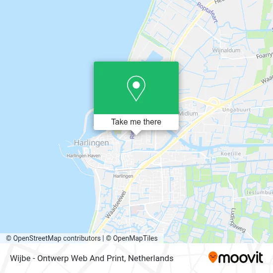Wijbe - Ontwerp Web And Print map