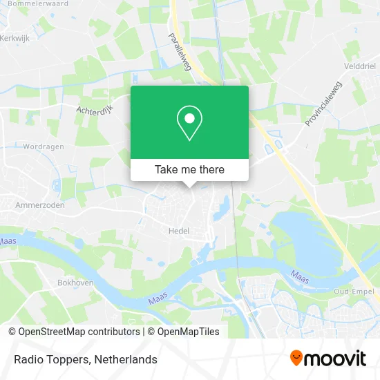 Radio Toppers map
