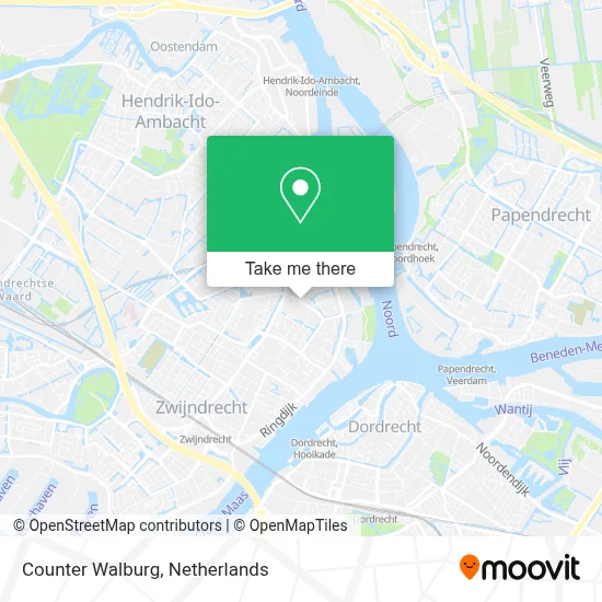 Counter Walburg map