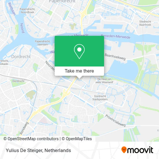 Yulius De Steiger map