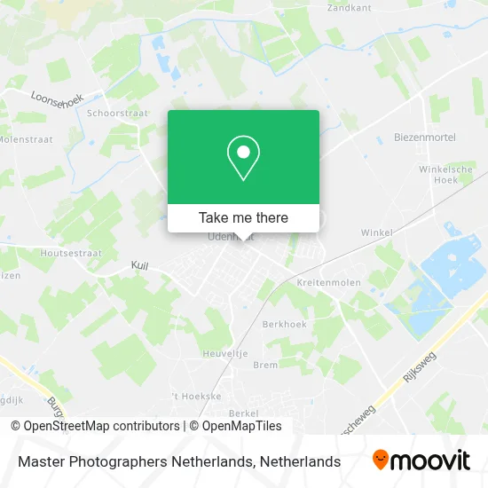 Master Photographers Netherlands map