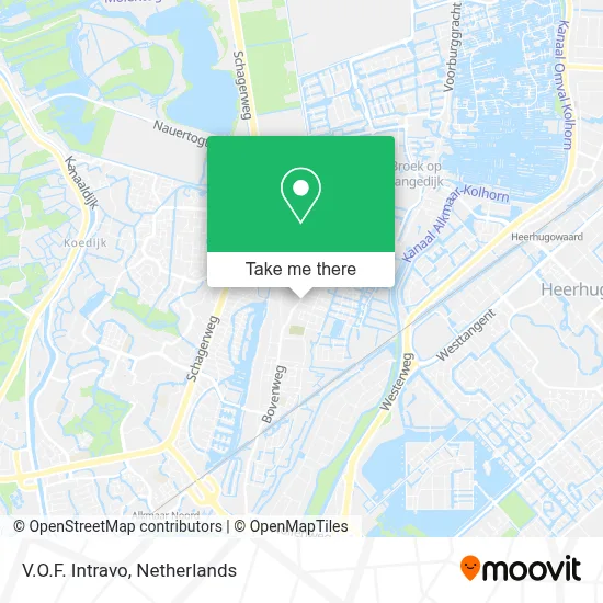 V.O.F. Intravo map