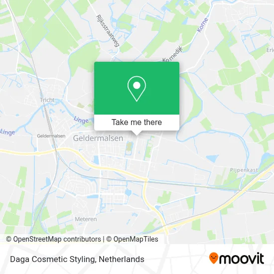 Daga Cosmetic Styling map