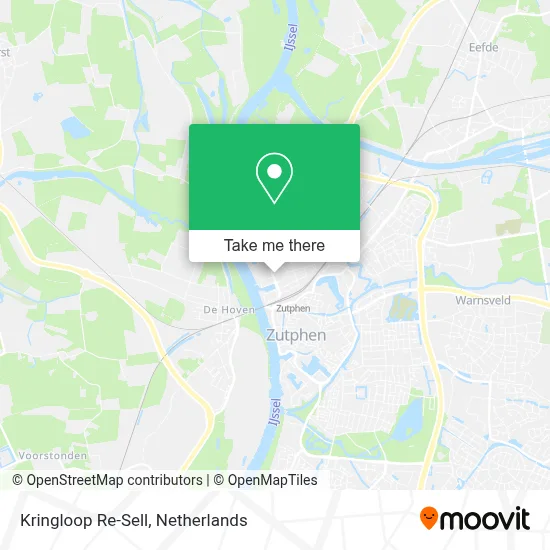 Kringloop Re-Sell map