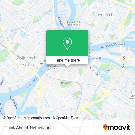 Think Ahead map