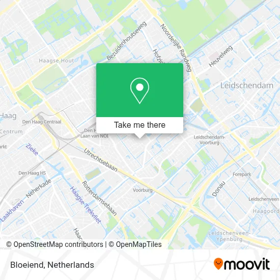 Bloeiend map