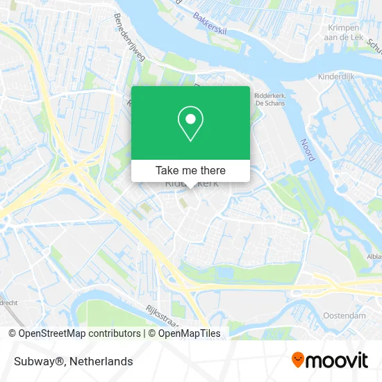 Subway® map