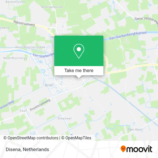 Disena map