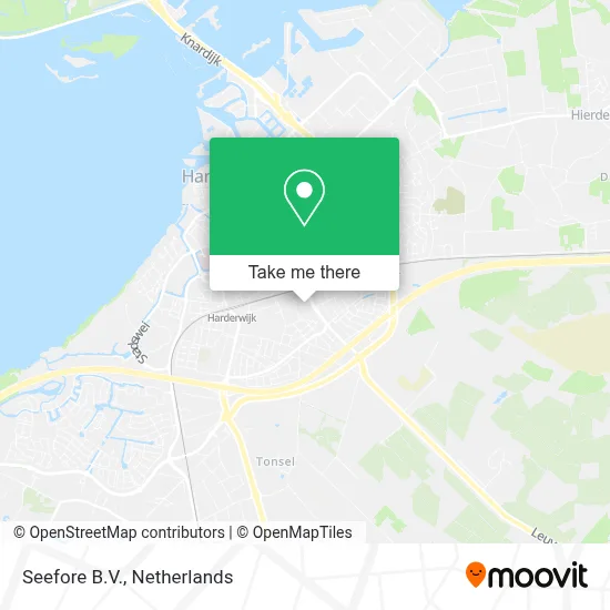 Seefore B.V. map