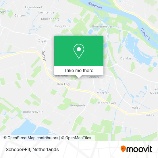 Scheper-Fit map