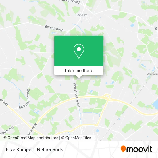Erve Knippert map