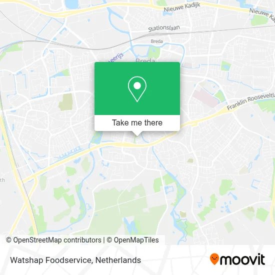 Watshap Foodservice map