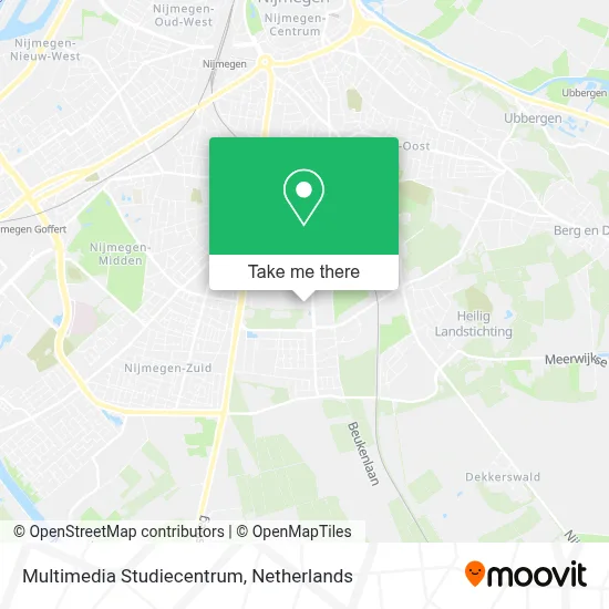 Multimedia Studiecentrum map