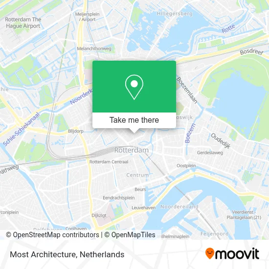 Most Architecture map