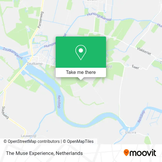 The Muse Experience map