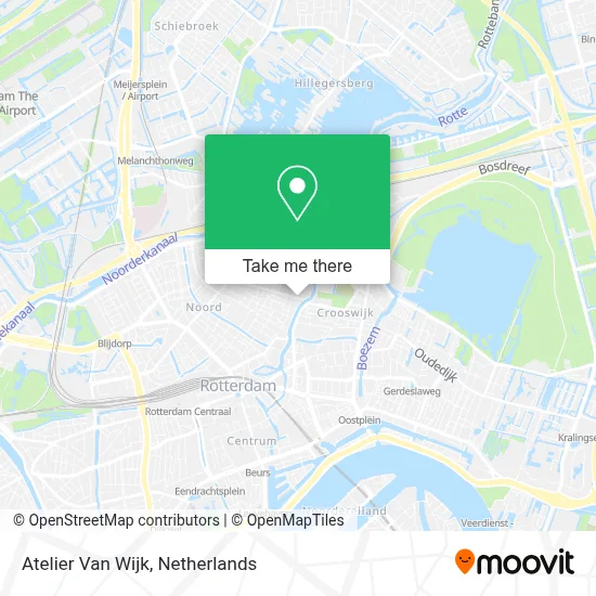 Atelier Van Wijk map