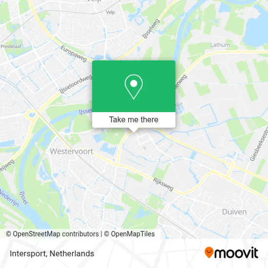 Intersport map