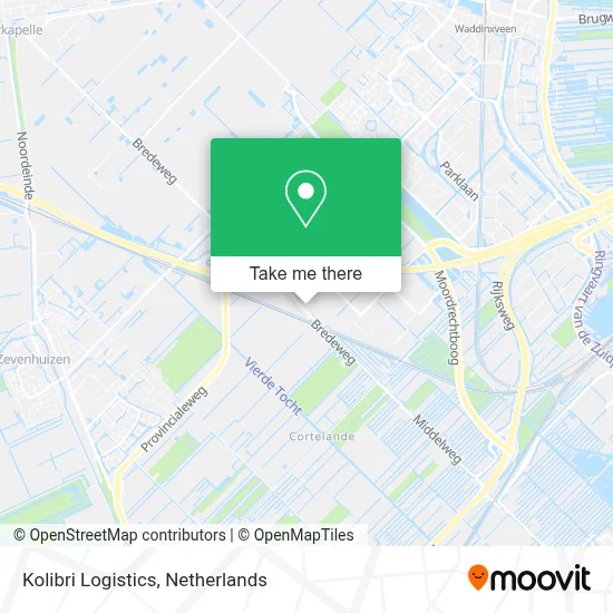 Kolibri Logistics map