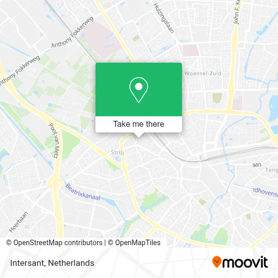 Intersant map