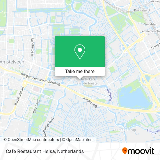 Cafe Restaurant Heisa map