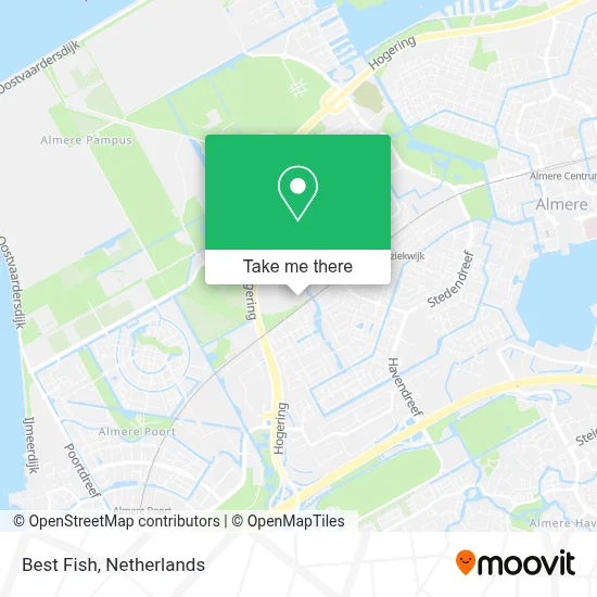 Best Fish map