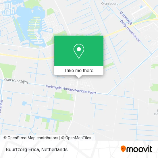 Buurtzorg Erica map