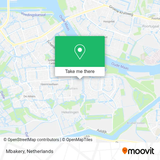 Mbakery map