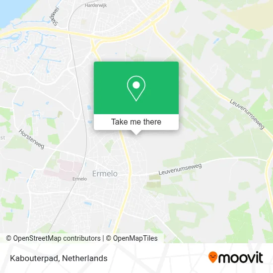 Kabouterpad map
