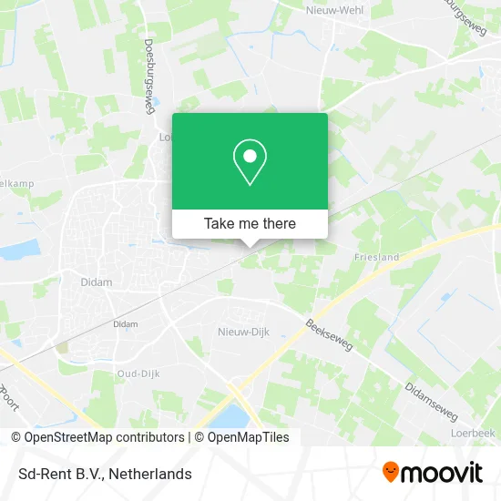 Sd-Rent B.V. map