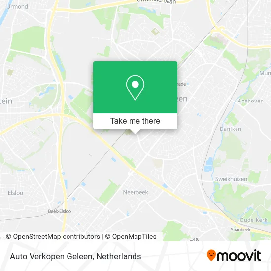 Auto Verkopen Geleen map