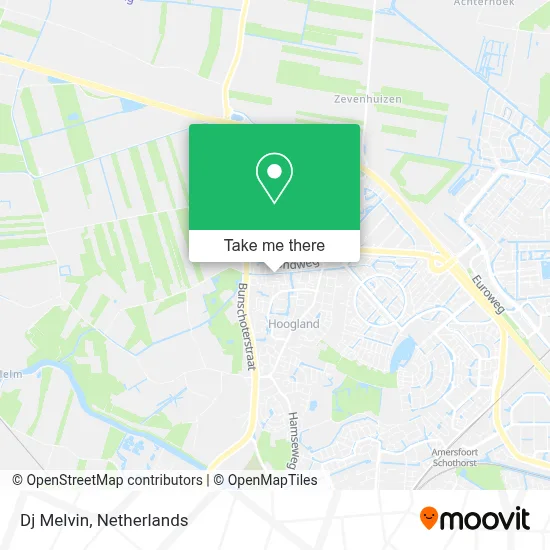 Dj Melvin map