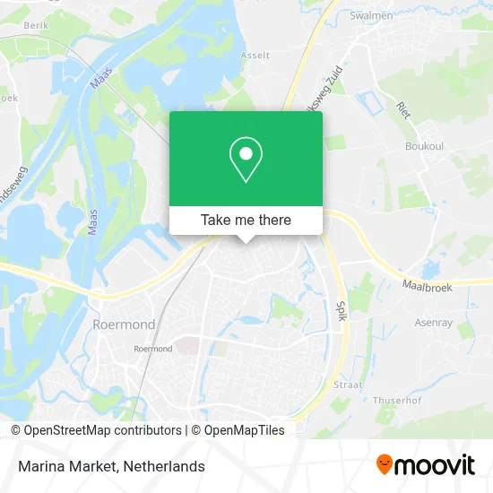 Marina Market map