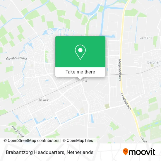 Brabantzorg Headquarters map