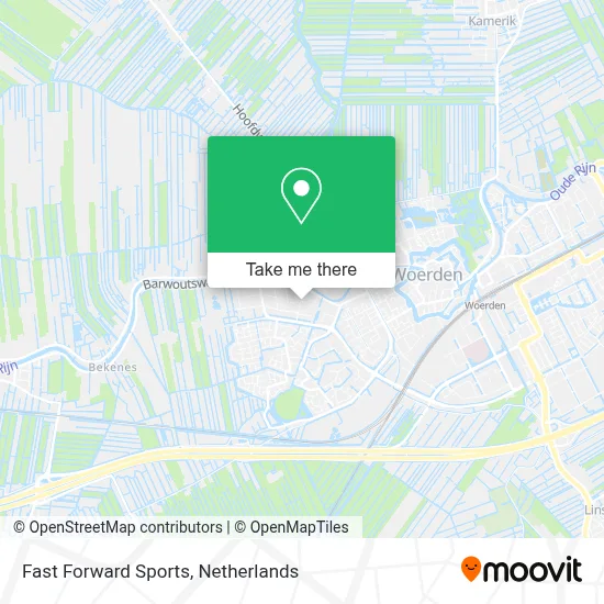 Fast Forward Sports map